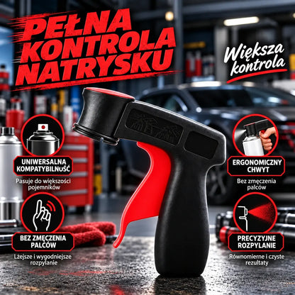 Kup 1, drugi otrzymasz gratis 🔥Uchwyt pomocniczy do puszek z farbą w sprayu | Ergonomiczna rękojeść do malowania samochodów, ścian i projektów DIY