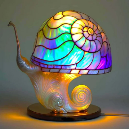 🔥 🍄Stolna lampa od vitraja Gljiva iz serije Plant🎉