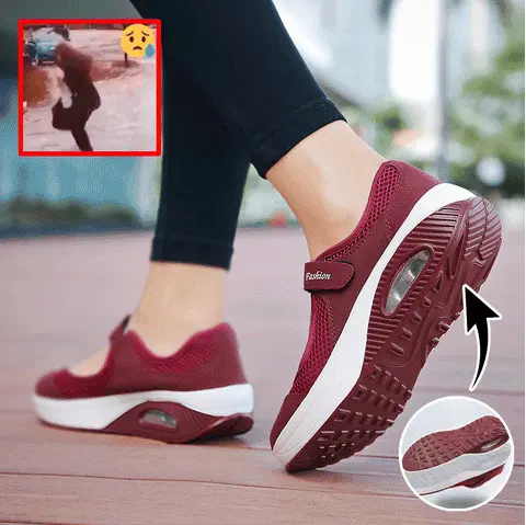 ✨【50% zniżki 🔥】【35-43】Damskie wygodne trampki z siateczką i grubą podeszwą-4362862