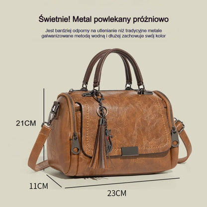 🌸 Retro urok w nowoczesnym wydaniu! 👜 Torebka patchwork z frędzlami – Twój must-have na 2026 rok! ✨💃