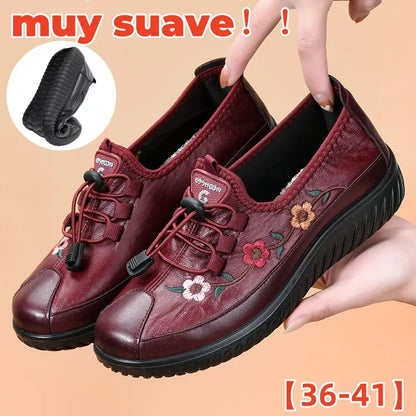 Zapatos casuales de mujer, modernos y cómodos, de suela blanda, antideslizantes e impermeables.