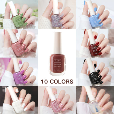 💅✨【Compra 2, llévate 3 gratis】💅🌈Esmalte de uñas removible, de secado rápido y sin horno