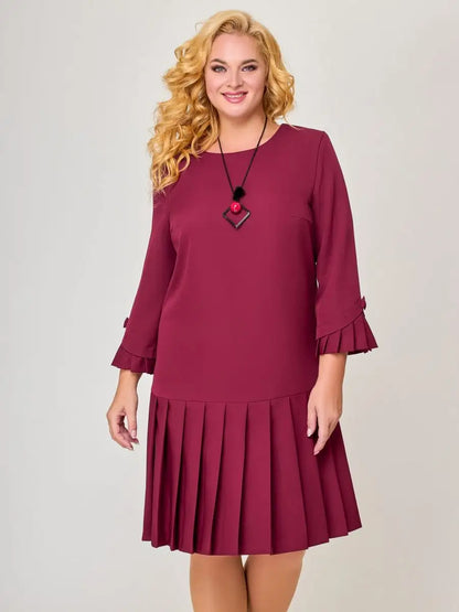 Плащане при доставка💌【S-5XL】👗2026 нова модна, висококачествена, елегантна ретро плисирана пола