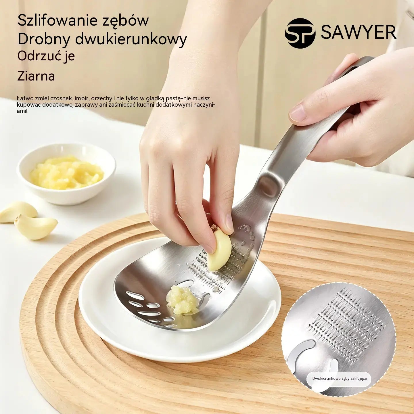 50% zniżki🔥🥄 Wielofunkcyjna łyżka i sitko ze stali nierdzewnej 304