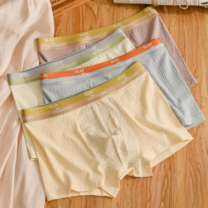 💥【🔥HOT SALE】😎【6 piezas】Calzoncillos de algodón con burbujas para hombre, antibacterianos, transpirables, absorbentes del sudor