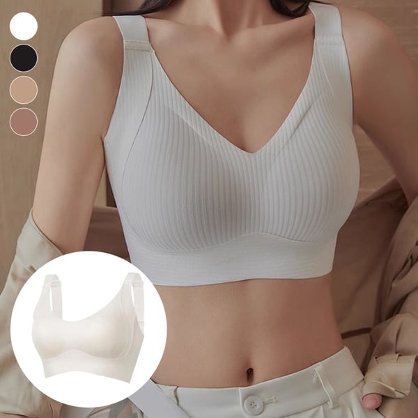 😍【Paquete de 3】Sujetador inalámbrico de una pieza para mujer❤️【40-95 kg】