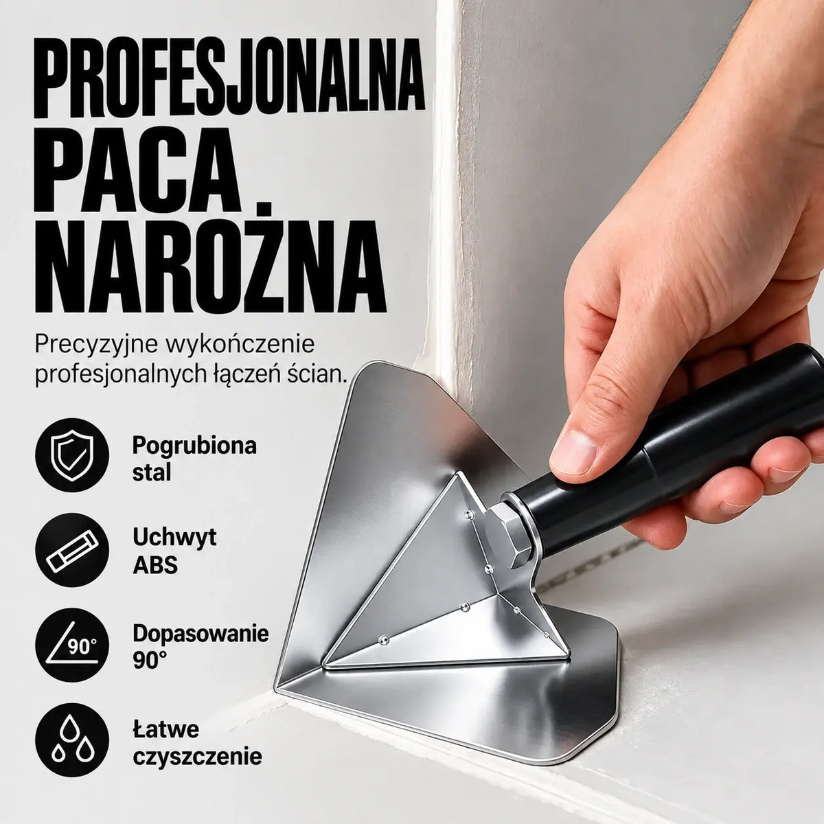 🔥【Stal nierdzewna】Narożna paca ze stali nierdzewnej