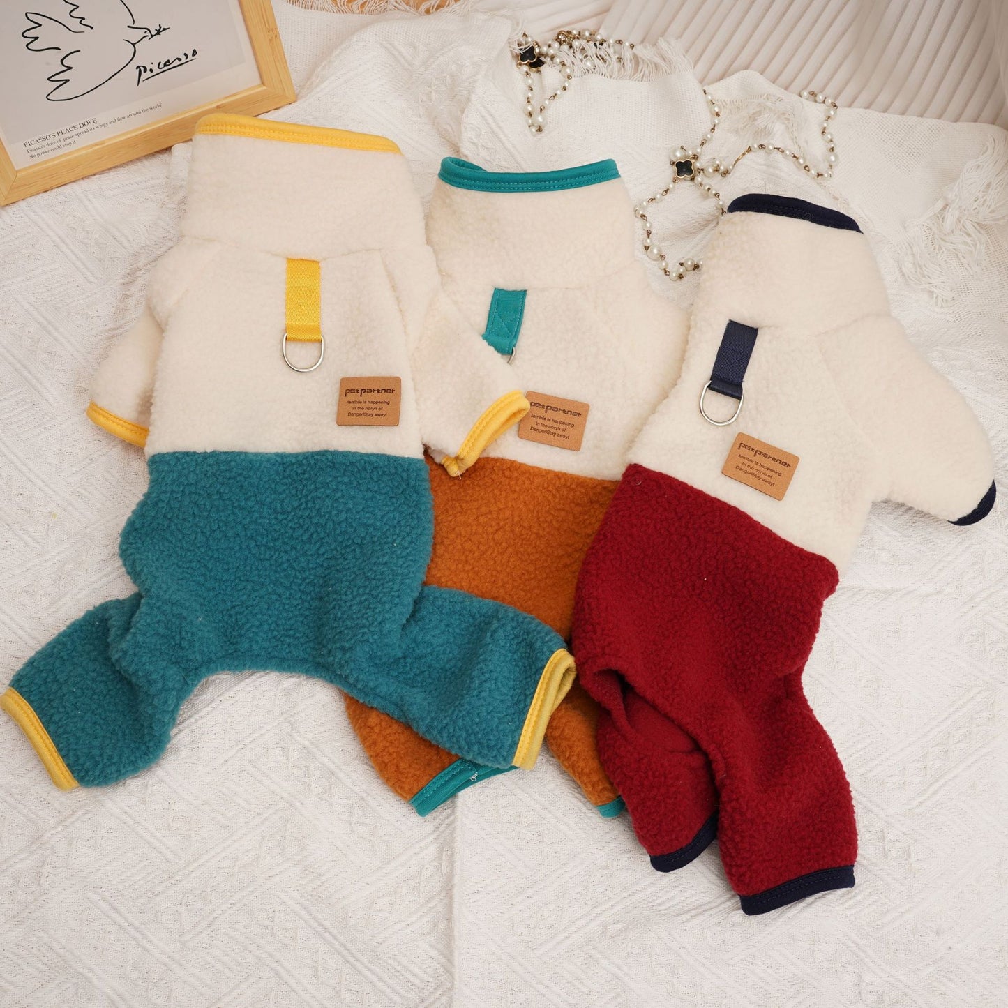 😍💘Ropa gruesa de otoño e invierno para gatos y cachorros🐶🐶