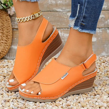 👡【36-43】Nove svestrane ženske sandale s platformom i klinom