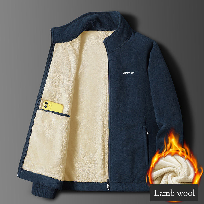 ⛄💥【M-5XL】Nova muška jakna od debelog janjećeg baršuna za jesen i zimu