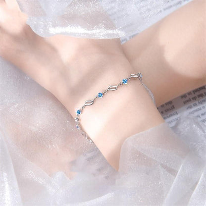 ✨💎【Kúpte 1 a získajte 1 zadarmo】 925 strieborný náramok lásky – čistá láska