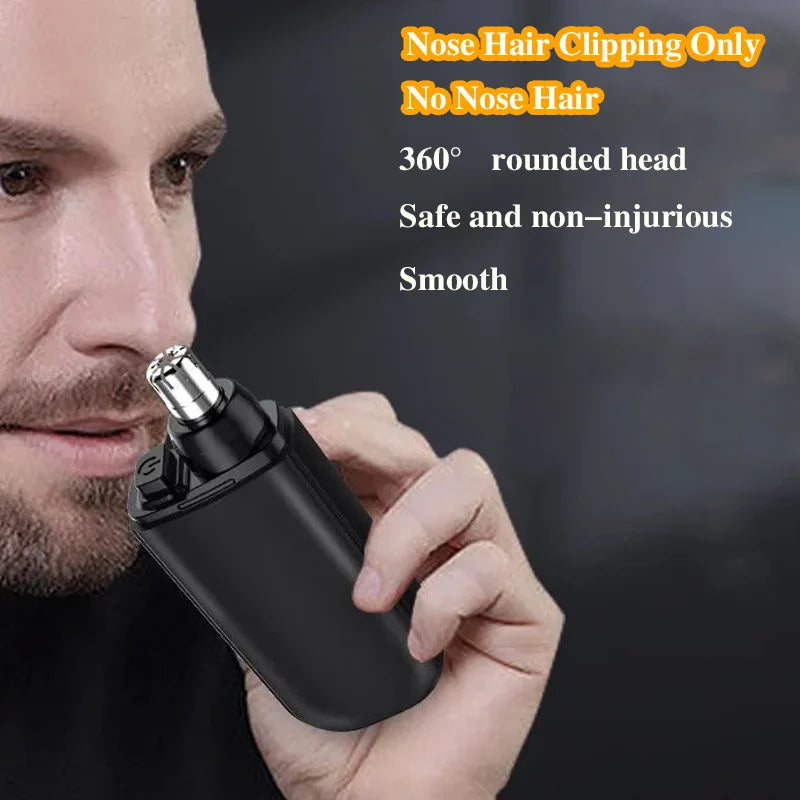 ✂🔥【Venta caliente】🔥 Recortador de vello nasal portátil: lavable y suave para la nariz