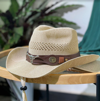 ✨ Sombrero de Vaquero Occidental 2026 👒 : Estilo Clásico, Resistente y Duradero 🛡️