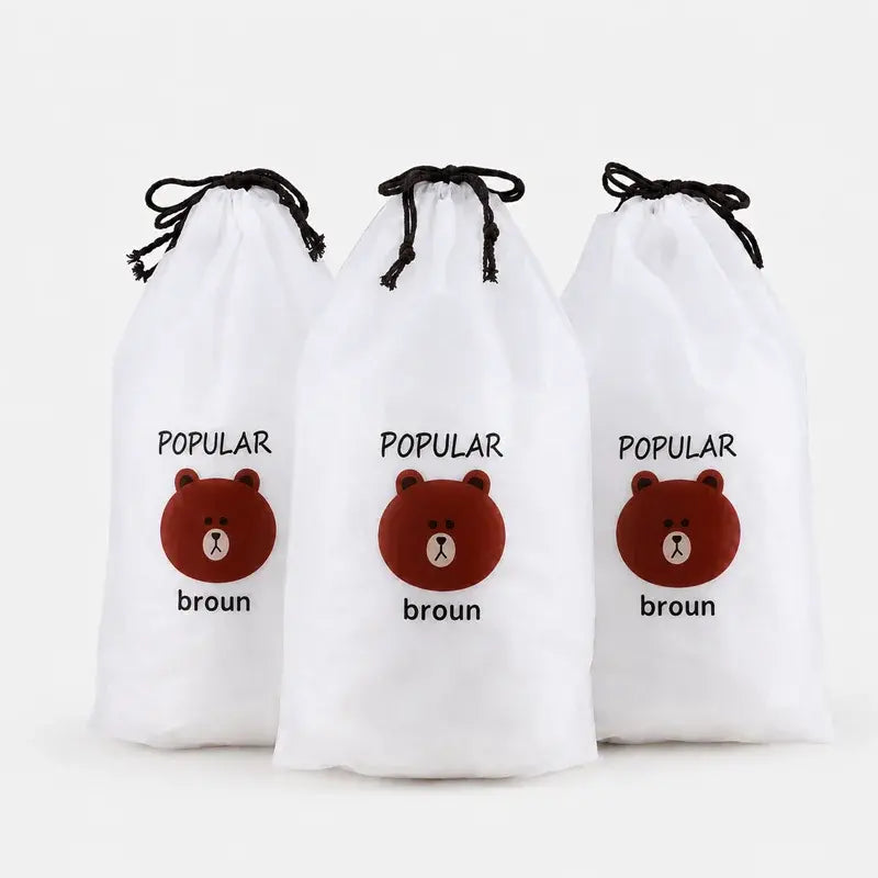 🔥(300 unidades) 🍽️Funda de plástico antibacteriana extragrande y gruesa apta para uso alimentario