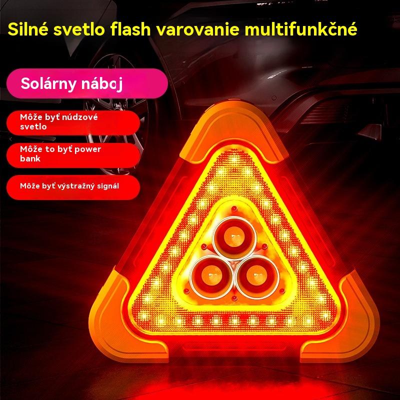 🔥Nový produkt 2026🔥 Solárny núdzový trojuholník tri v jednom