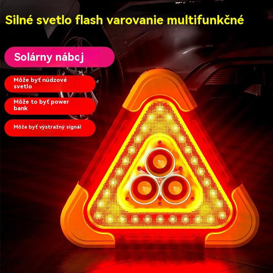 🔥Nový produkt 2026🔥 Solárny núdzový trojuholník tri v jednom