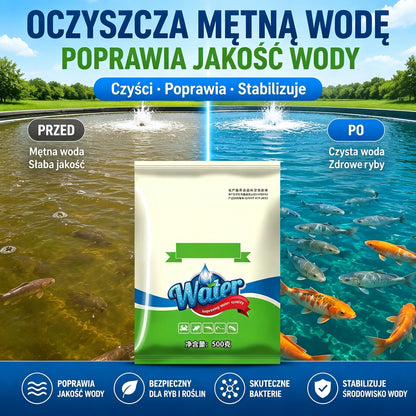 🐟 500 g Premium Pond Powder | Klarowanie wody i kontrola glonów 🌊