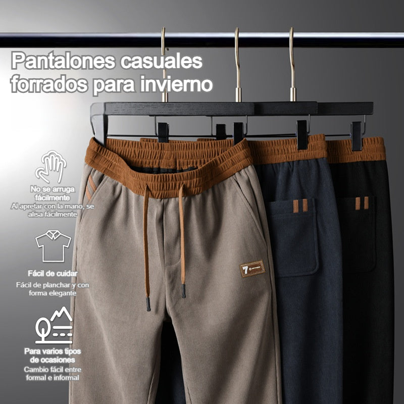 🔥🔥【Superventas】Nuevos pantalones casuales de algodón de alta calidad 2026