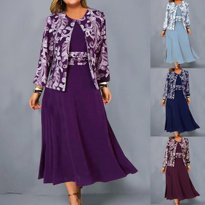 💐💖【S-3XL】Nowa sukienka bez rękawów z nadrukiem krótka kurtka modny strój na co dzień