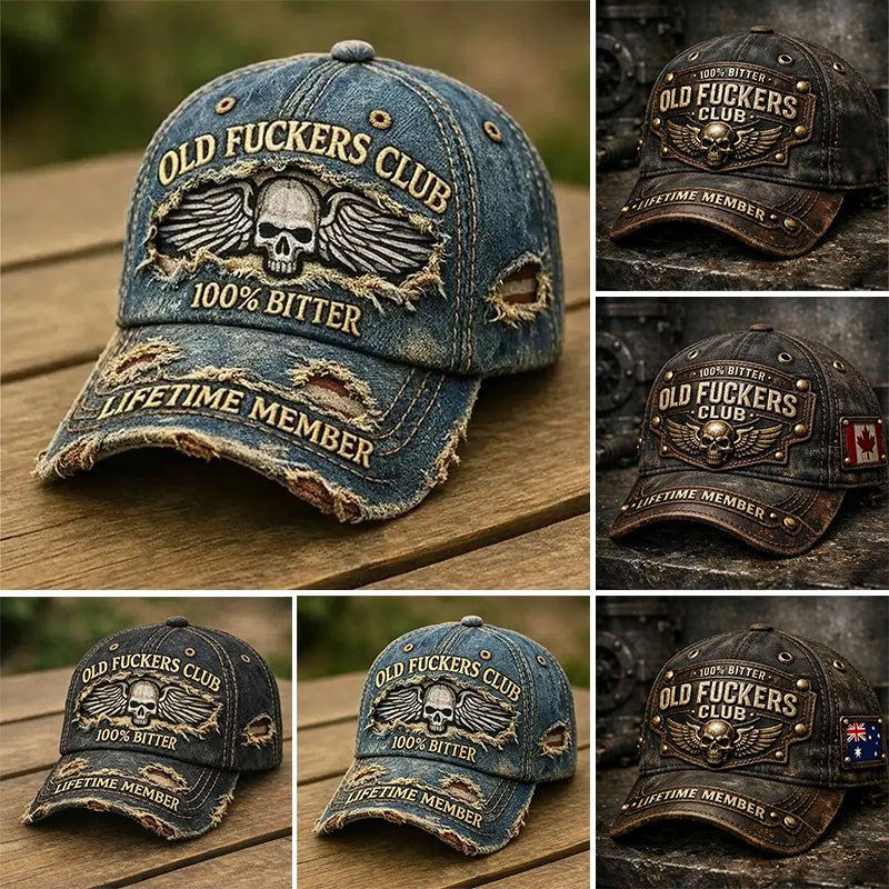 Plaćanje pouzećem🧢Klub starih momaka – Retro bejzbolska kapa