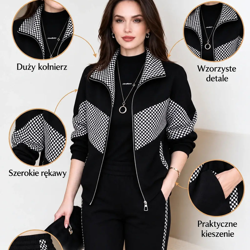❄️✨ 【M–4XL】Nowy damski zimowy komplet dwuczęściowy z grubego, ciepłego weluru – modny i wygodny