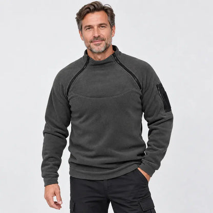 🎉✨【S-4XL】Nowa moda męska zimowa ciepła polarowa kurtka bazowa, bluza