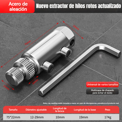 🔥【Compre 1 y obtenga 1 gratis】Extractor de rosca rota para válvula angular de grifo, grifo universal