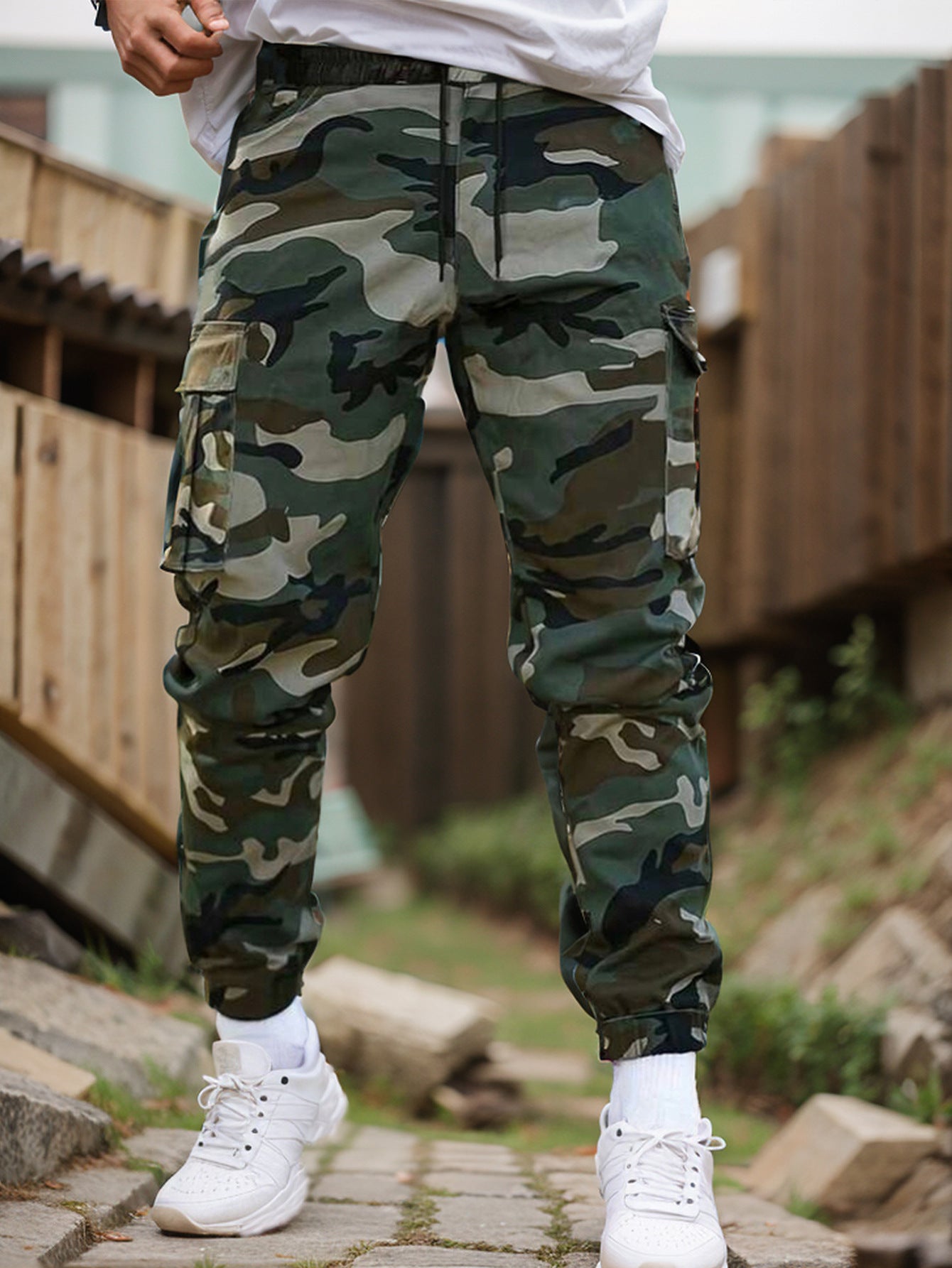 🛠️ 60% ОТСТЪПКА! 👖 Издръжливи тактически работни панталони: смес от найлон и памук, с много функционални джобове, идеални за работа на открито 🌲