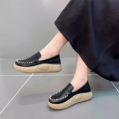 ✨🥿✨【35-40】Νέα καυτά σε πωλήσεις casual παπούτσια με χοντρή σόλα για το φθινόπωρο