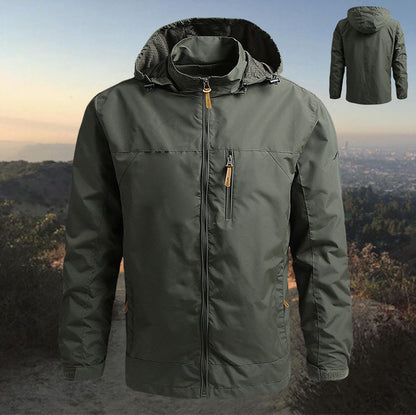 🔥👍😎Nova jesen 2025. ležerna jakna s kapuljačom otporna na vjetar