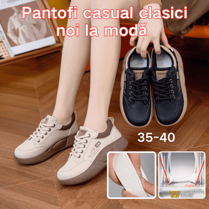 🏆【Cumpără 1 Primești 1 Gratuit】👟【35-40】Pantofi casual la modă cu talpă groasă, model nou, 2025