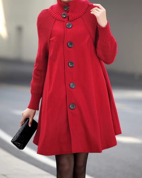 ✨👗[50% отстъпка🔥🔥]【M-5XL】Ново ежедневно вълнено палто със средна дължина