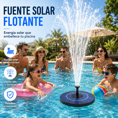 🔥 ¡Oferta por tiempo limitado! 💥 Fuente de agua alimentada por energía solar