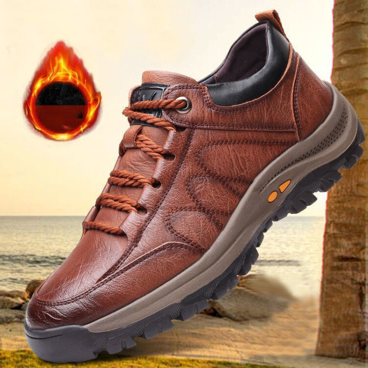 🔥👞Los más vendidos con un 40% de descuento: zapatos de cuero para hombre de nueva moda de invierno 2025, extremadamente cómodos