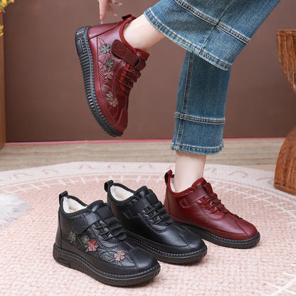 😍【36–42】✨ Wygodne zimowe buty dla mam - ciepła pluszowa wyściółka, miękka i antypoślizgowa podeszwa ‼️ Zaleca się wybór o jeden rozmiar większych