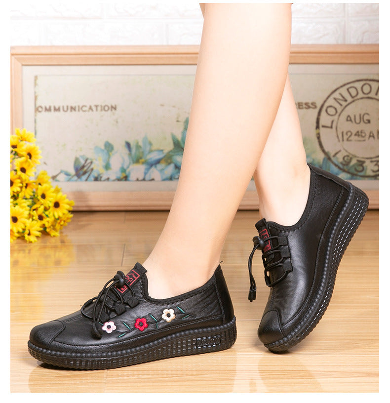 Zapatos casuales de mujer, modernos y cómodos, de suela blanda, antideslizantes e impermeables.