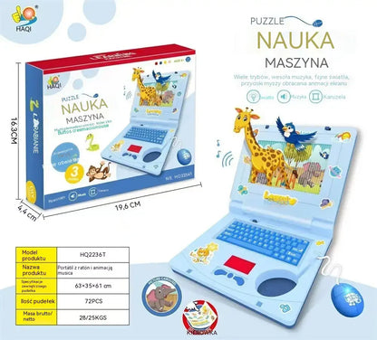 【50% OFF】 Komputer edukacyjny dla dzieci | Kreatywny prezent dla maluchów