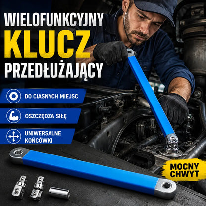 1 zestaw 119 zł🔥【Zestaw 5 elementów】 🛠️Regulowany, wielofunkcyjny klucz rozsuwany — dwustronny, oszczędza wysiłek i dociera do trudno dostępnych miejsc