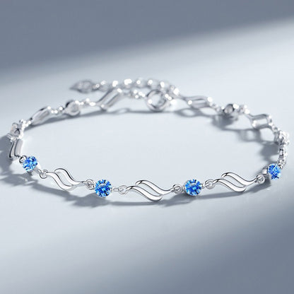 ✨💎【Kúpte 1 a získajte 1 zadarmo】 925 strieborný náramok lásky – čistá láska