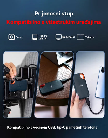 【Zadnji dan 🔥50% popusta】💥【64TB】 Brzi i veliki mobilni tvrdi disk