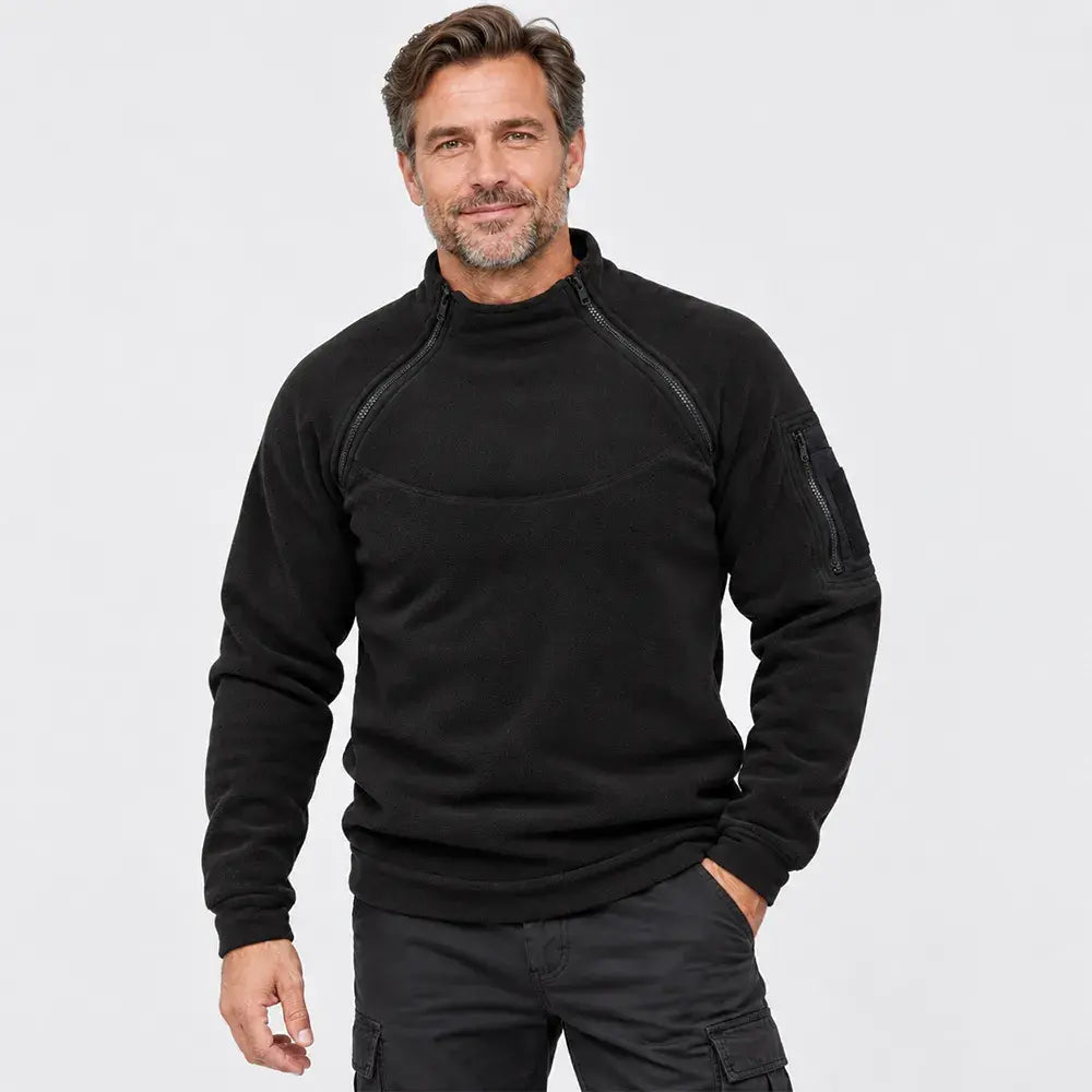 🎉✨【S-4XL】Nowa moda męska zimowa ciepła polarowa kurtka bazowa, bluza