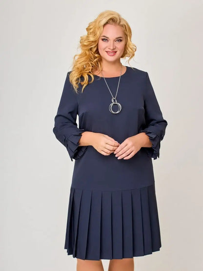 Плащане при доставка💌【S-5XL】👗2026 нова модна, висококачествена, елегантна ретро плисирана пола
