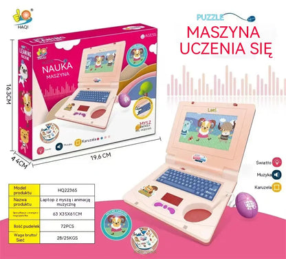 【50% OFF】 Komputer edukacyjny dla dzieci | Kreatywny prezent dla maluchów
