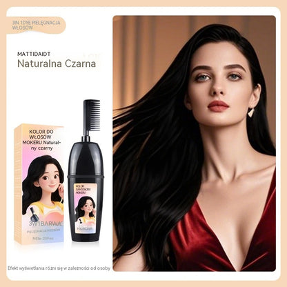 Płatność przy odbiorze🦄 Grzebień do farbowania włosów 3 w 1 – skuteczne pokrycie siwych włosów 💇‍♀️