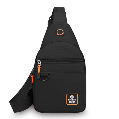 🎒 ✨ Bolso bandolera resistente al agua con múltiples bolsillos – almacenamiento organizado, correa ajustable y puerto para auriculares