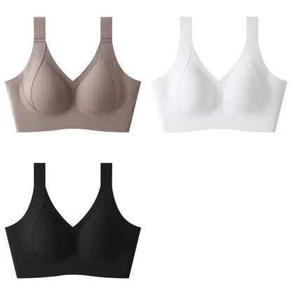 😍【Paquete de 3】Sujetador inalámbrico de una pieza para mujer❤️【40-95 kg】