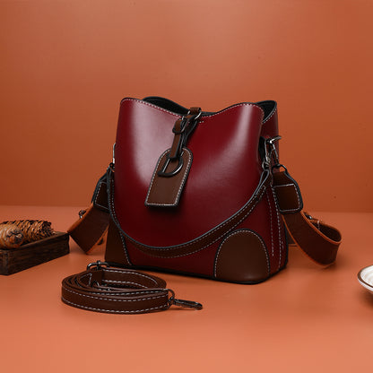 🔥👜 Bolso de cuero genuino para mujer Multifuncional · Alta calidad · Incluye 3 correas