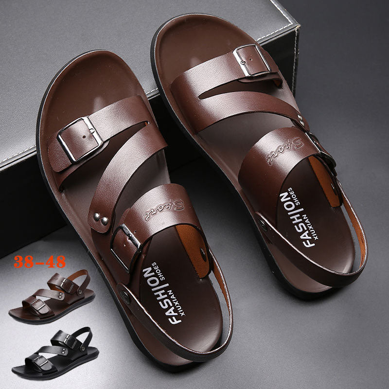 🔥[50% taniej]🔥 👟 Nowe męskie sandały letnie z miękkiej skóry naturalnej