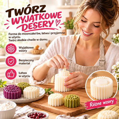 💥【Kup 2, a 2 otrzymasz gratis – zestaw 4 sztuk!】✨😍 Kreatywna, dwustronna, rozkładana foremka do ciastek