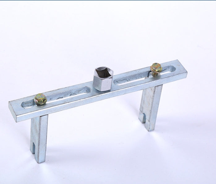 【🔥Venta caliente】Herramienta especial de desmontaje y montaje: Llave de doble garra para tapa de tanque de combustible